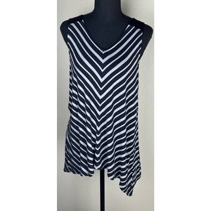 DKNY Striped Sleeveless Women's New Top